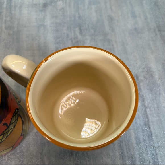 6 Starbucks Coffee Mug Cup Bellini Ciao Italya Hand Made In Italy Acorn Nuts - Picture 7 of 16